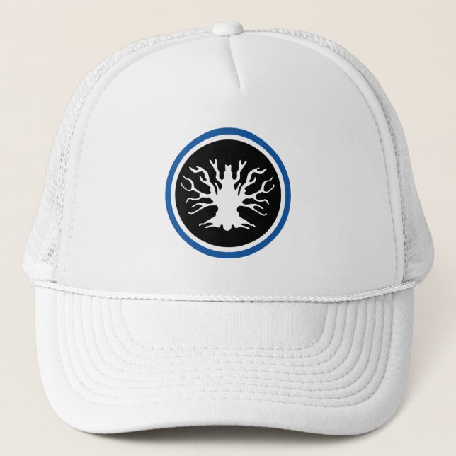 Semper Vigilans Trucker Hat Truckerkappe (Vorderseite)