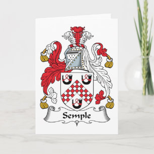 Semple Familienwappen