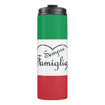 Sempre Famiglia Italienisches "Always Family" Herz