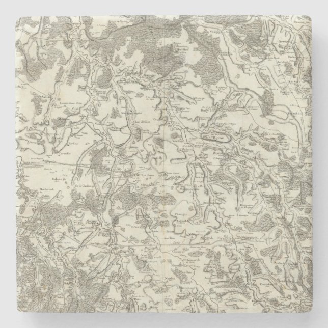 Semur, Montbard Steinuntersetzer (Vorderseite)