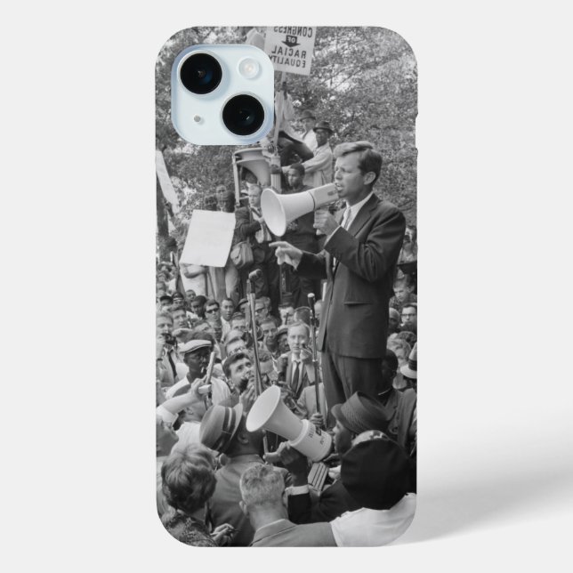 Sen. Robert Kennedy Campaigning für US-Präsident Case-Mate iPhone Hülle (Rückseite)
