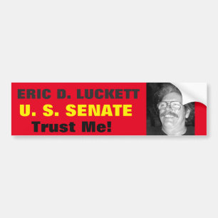 SENAT ERICS D. LUCKETT US Autoaufkleber EDL001