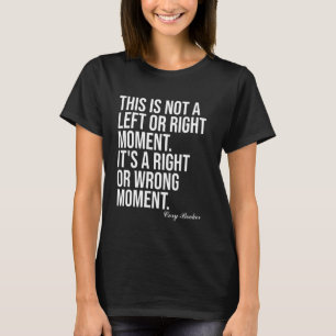 Senator Cory Booker Dies ist weder links noch rech T-Shirt