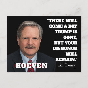 Senator John Hoeven Postkarte