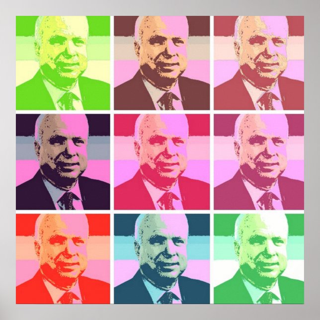 Senator John McCain Poster (Vorne)
