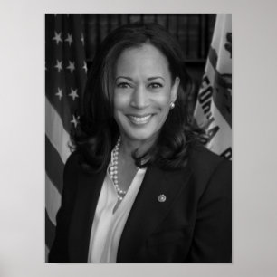 Senator Kamala Harris Offiziell Portrait - 2017 Poster