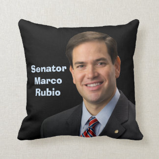 Senator Marco Rubio 2016 - sehen Sie beide Seiten Kissen