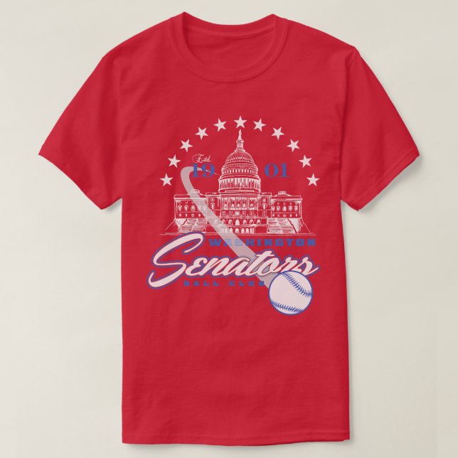 Senatoren in Washington T-Shirt (Design vorne)