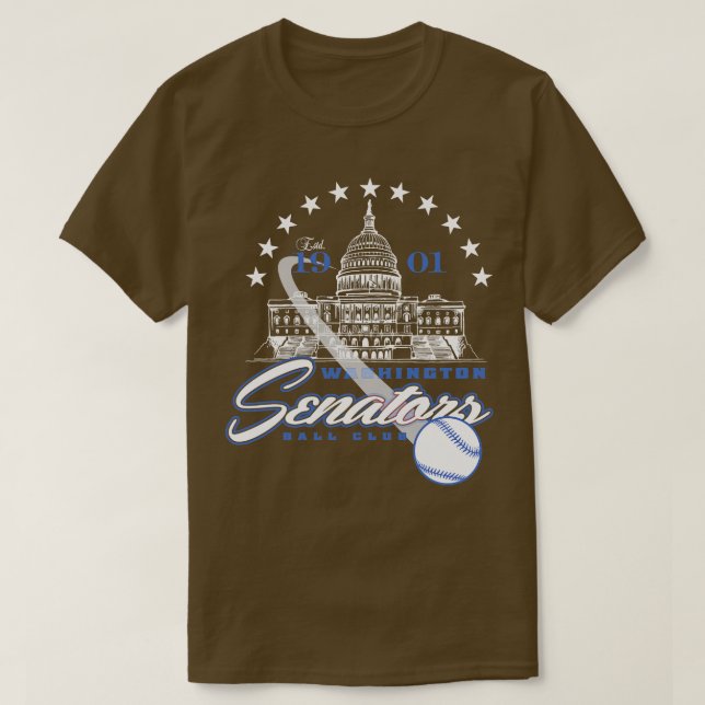 Senatoren in Washington T-Shirt (Design vorne)