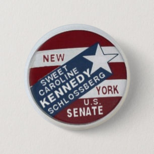 Senats-Knopf Caroline Kennedy Schlossberg NY Button