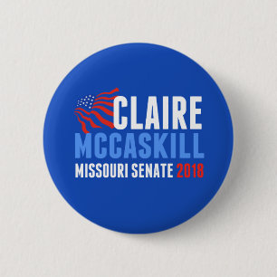 Senats-Wahl 2018 Claire McCaskill Missouri Button