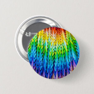 Senbazuru oder eintausend Origami-Krane Button