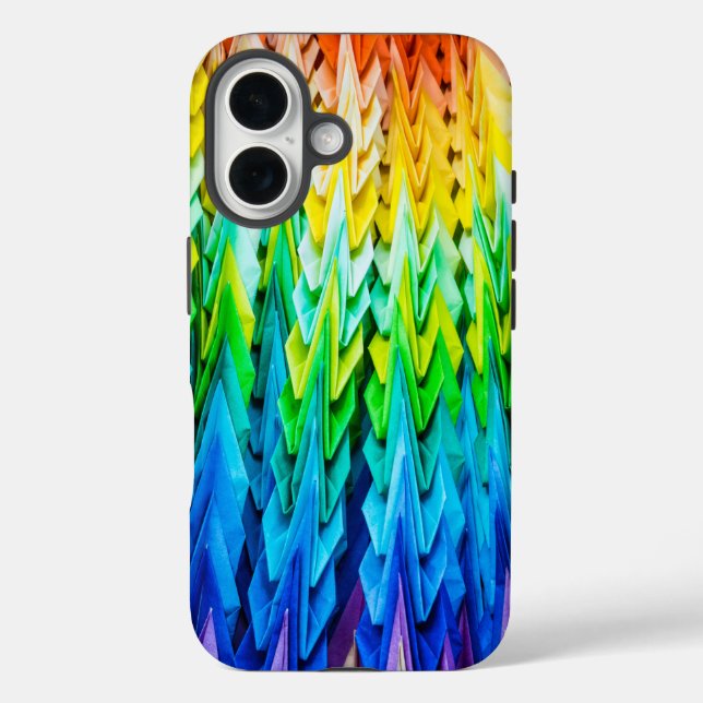 Senbazuru oder eintausend Origami-Krane Case-Mate iPhone Hülle (Rückseite)