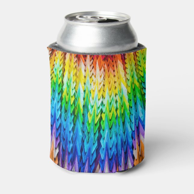 Senbazuru oder eintausend Origami-Krane Dosenkühler (Kanne Rückseite)