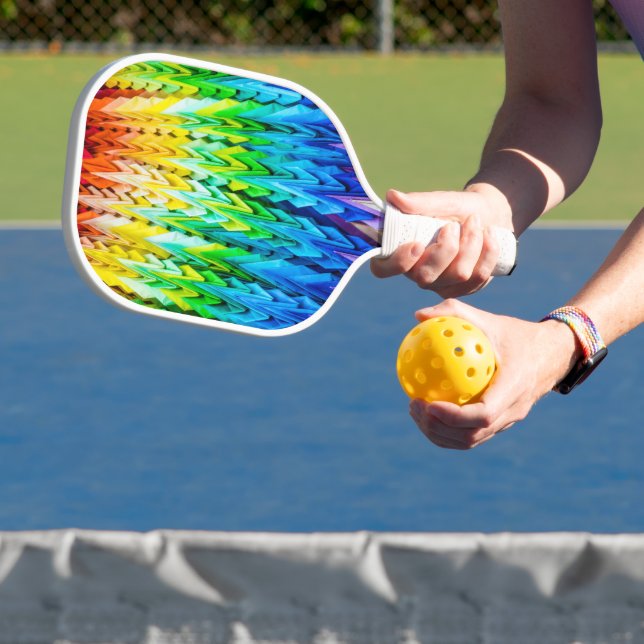 Senbazuru oder eintausend Origami-Krane Pickleball Schläger (InSitu)