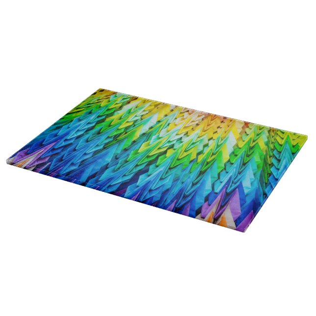 Senbazuru oder eintausend Origami-Krane Schneidebrett (Ecke)