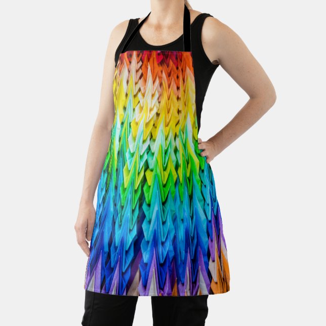 Senbazuru oder eintausend Origami-Krane Schürze (InSitu)