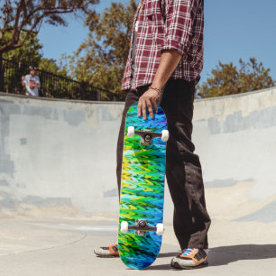 Senbazuru oder eintausend Origami-Krane Skateboard