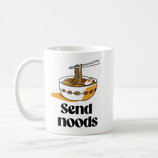Send Noods Kaffeetasse (Links)