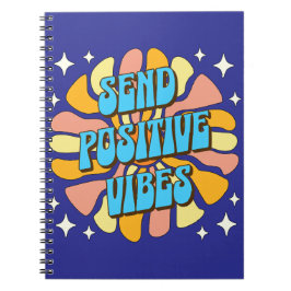 Send Positive Vibes Notizblock