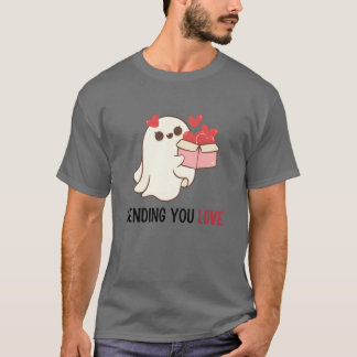 Sende dir Liebe süße Liebeszitate Mädchen T-Shirt