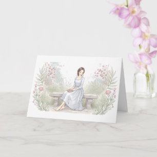 Sende Ihnen Frieden - Watercolor Garden Reader Karte