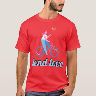 Sende Liebe Mädchen T-Shirt
