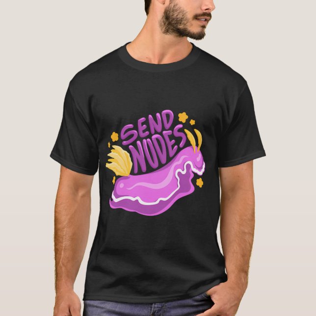 Sende Nacktschnecken T-Shirt (Vorderseite)