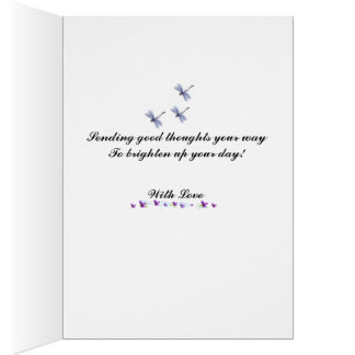 Senden der guten Gedanken