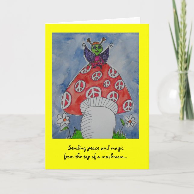 Senden des Friedens und der Magie Karte (Vorderseite)