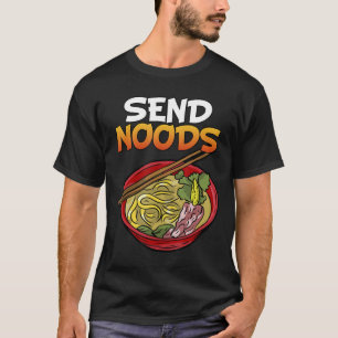 Senden Noods Kakashi Bowl Ramen Japan Ahegao Anime T-Shirt