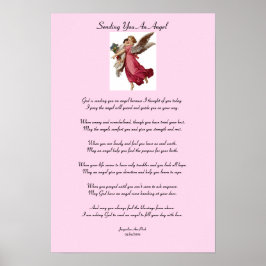 Senden Sie ein Angel Poster
