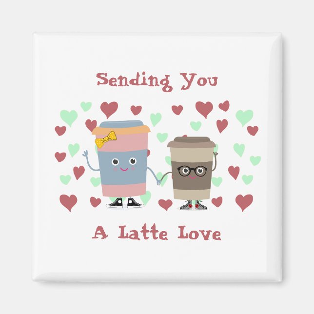 Senden Sie eine letzte Liebe Magnet (Vorne)