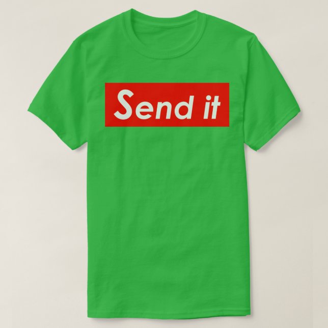 Senden Sie es 1 T-Shirt (Design vorne)