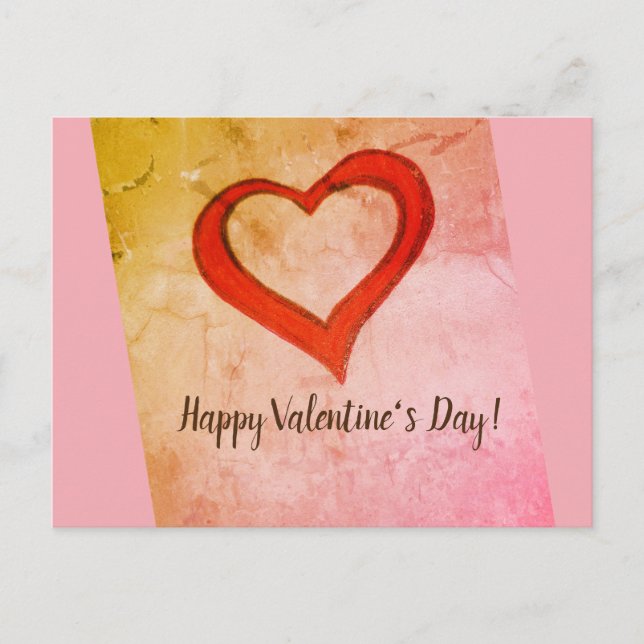 Senden Sie es mit Liebe Postkarte (Vorderseite)