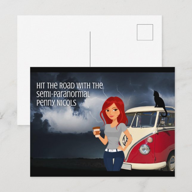 Senden Sie Ihren Freunden eine Penny Postkarte (Vorne/Hinten)