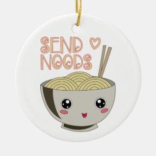 Senden Sie Noods Kawaii Keramik Ornament