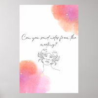 Senden Sie Notizen Sarcastic Funny Monster Peach &