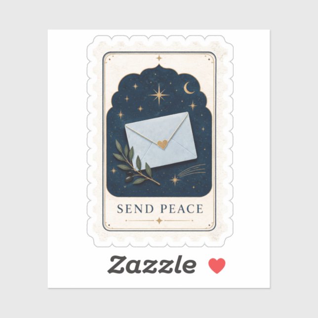 Senden Sie Peace Celestial Pen Pal Sticker Sheet (Blatt)