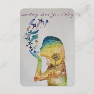 Senden von Grußkarten für Lieben Karte