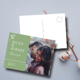 Senden von Hugs & Kisses mit benutzerdefinierten F Postkarte