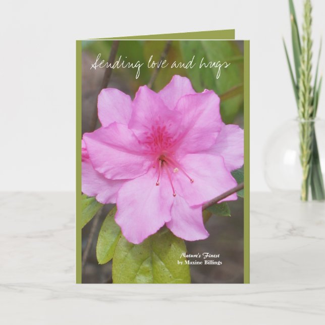 Senden von Liebe- und Hugs-Karte Karte (Vorderseite)