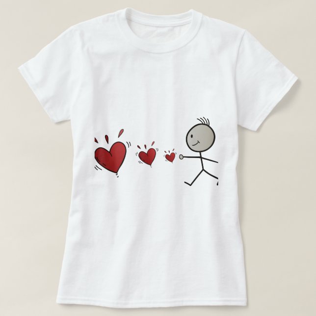 sending love T-Shirt (Design vorne)