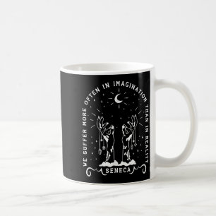 Seneca leidet Zitat Mental Health Stoic Philoso Kaffeetasse