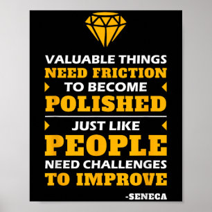 Seneca Motivierend Stoicismus Zitat Stoic Philosop Poster