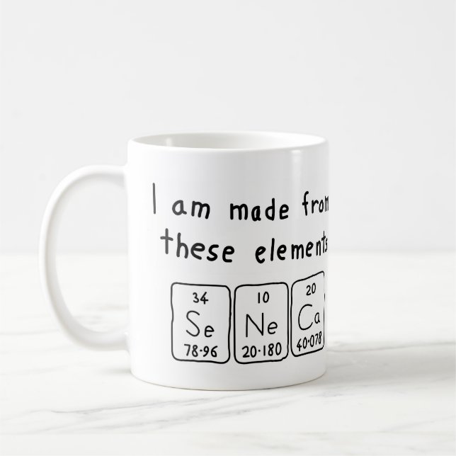 Seneca Periodenname Tasse (Links)