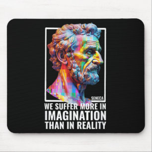 Seneca Quote Stoicism Student Moderner Stoiker Phi Mousepad