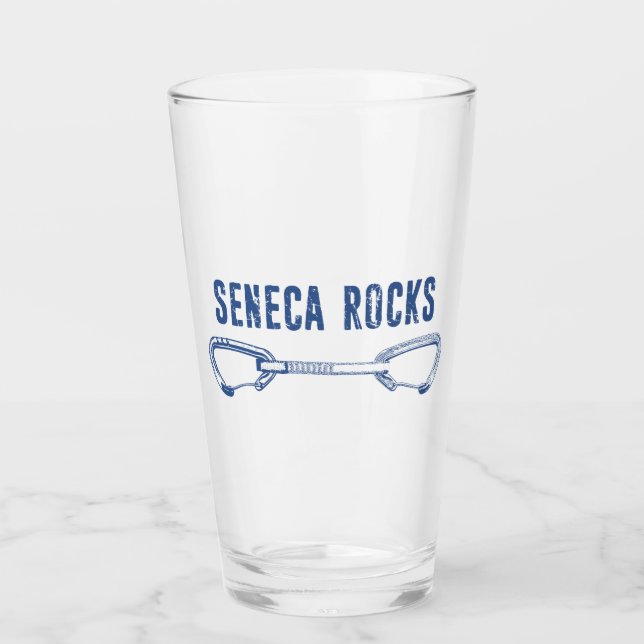 Seneca Rocks Klettern Quickziehung Glas (Vorderseite)