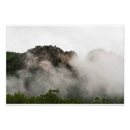 Seneca Rocks, West Virginia Fotodruck