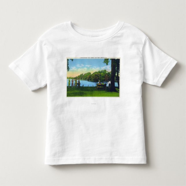 Seneca See-Park-Szene Kleinkind T-shirt (Vorderseite)